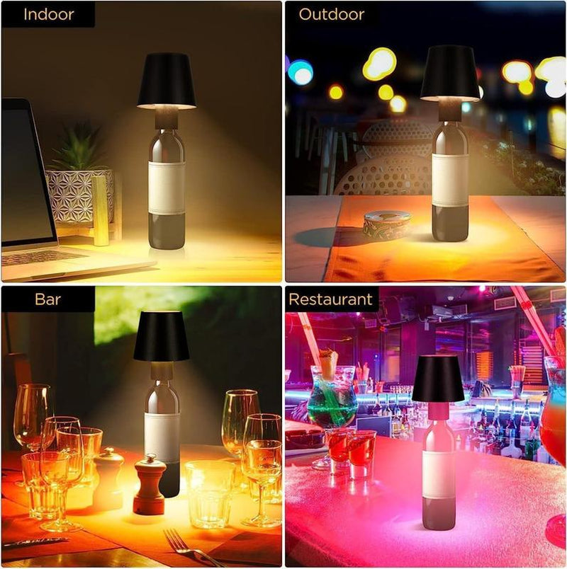 WAVY WIRELESS BOTTLE LAMP