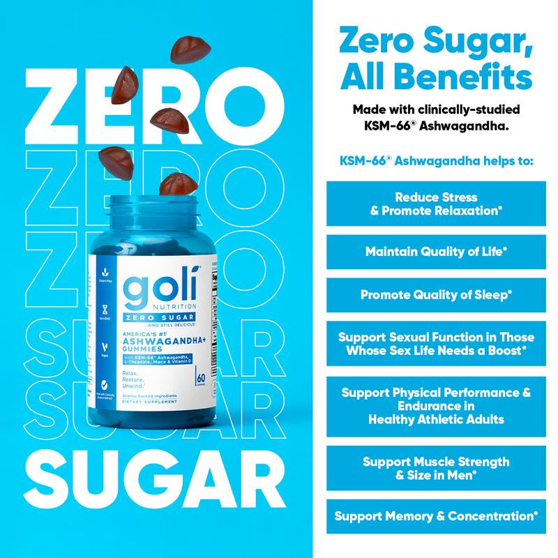 Zero Sugar Best Seller Trio - World'S First 3-In-1 Pre, Post, Probiotic, Apple Cider Vinegar with Vitamin B12 and Probiotics to Address Bloating, Ashwagandha & L-Theanine, Vitamin D Gummies. Gluten-Free, Vegan, Non-Gmo & Gelatin-Free