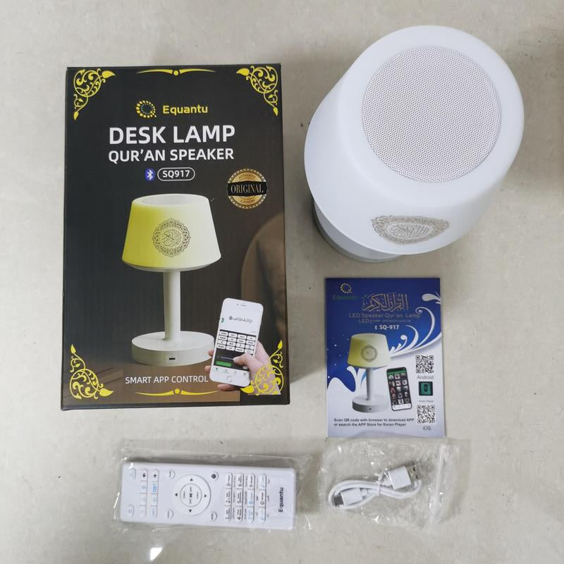 Portable Night Light Speaker, Rechargeable Wireless Speaker with Remote Control, Multifunctional Mobile Ambient Lights for Home Office, Audio, Wireless Induction Speaker, USB Rechargeable Speaker