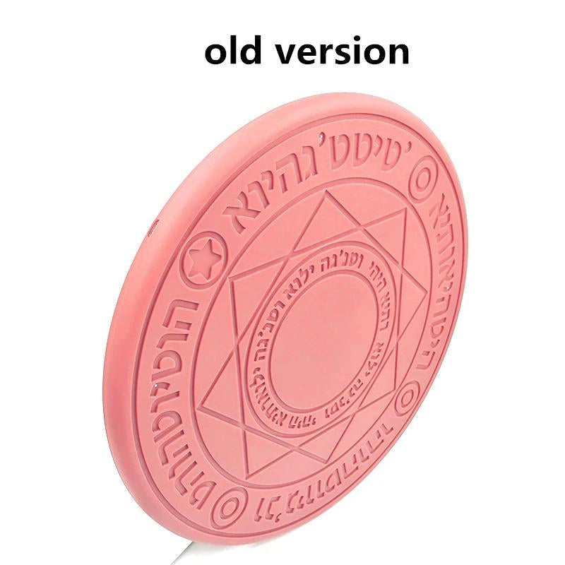 Cardcaptor Sakura Magic Array Wireless Charger Toy for Iphone Smart Phone QI Wireless Fast Charging Clow CLAMP Gift Smartphone Cellphone Electronic