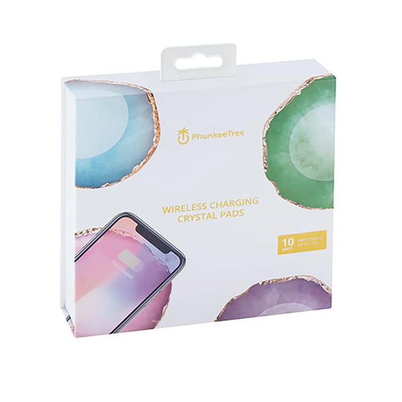Phunkee Tree Wireless Charging Agate Crystal Pads (Fast Charge) Charger