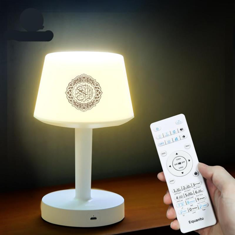 Portable Night Light Speaker, Rechargeable Wireless Speaker with Remote Control, Multifunctional Mobile Ambient Lights for Home Office, Audio, Wireless Induction Speaker, USB Rechargeable Speaker