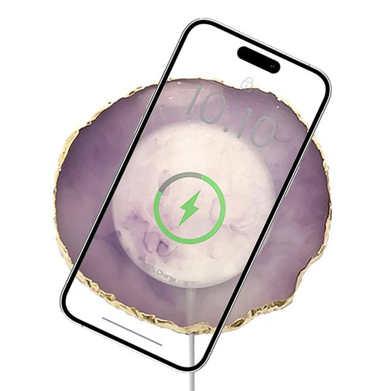 Phunkee Tree Wireless Charging Agate Crystal Pads (Fast Charge) Charger