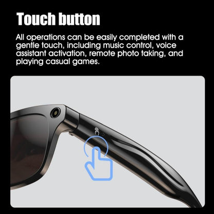 HYUNDAI XK ONE Pro Intelligent Camera and Video Glasses, Built-In High-Definition Camera, Equipped with Surround Sound Headphones and Speakers,Have Smart Polarized Lenses That Block Blue Light. They Are Suitable for Daily Activities Such Work and Driving.